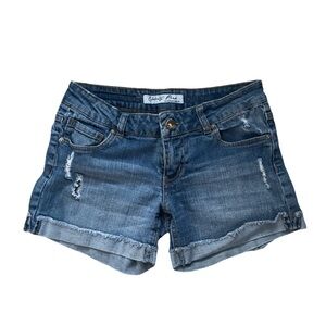 Celebrity Pink Jean Shorts